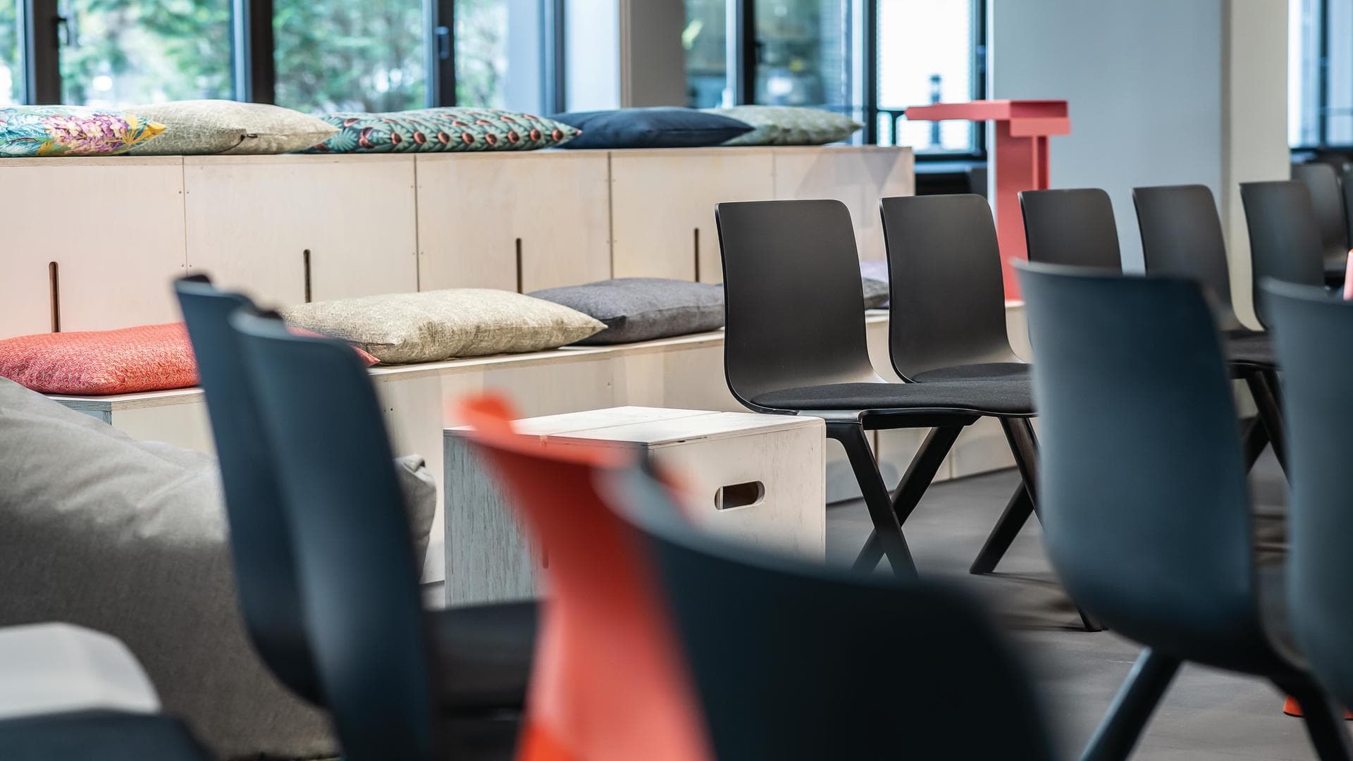 Arena am Standort Design Offices Detailbild